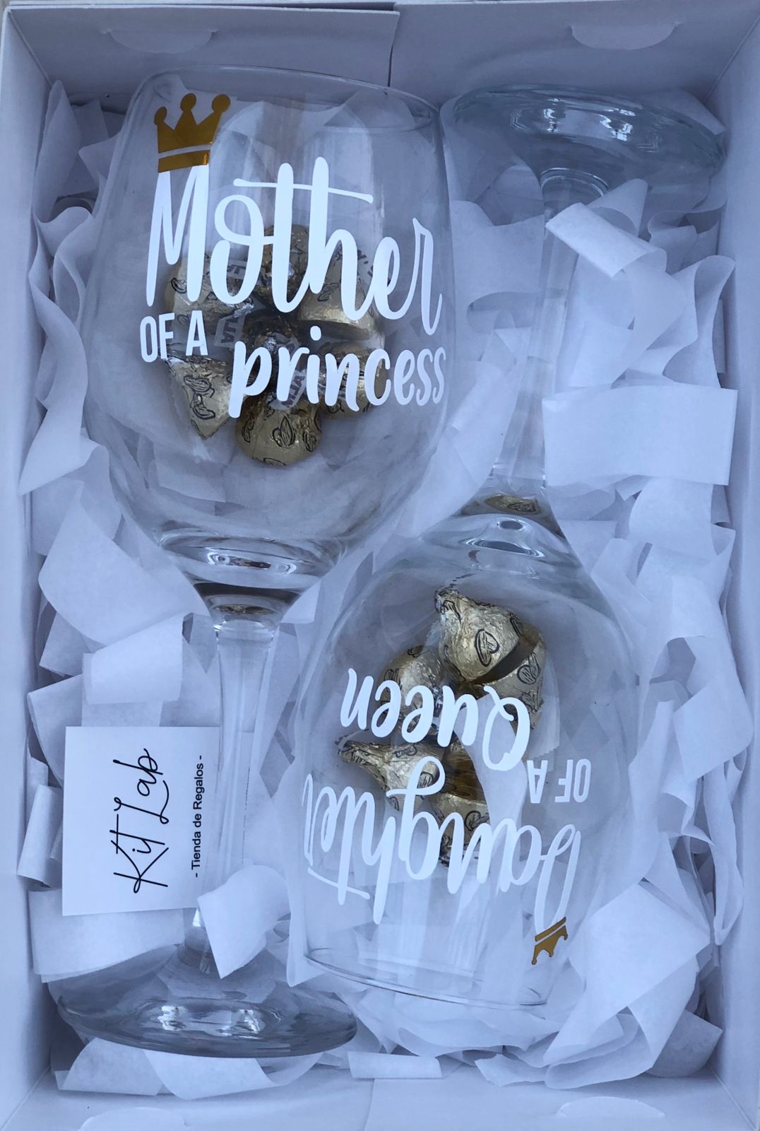 Par de copas "Mother & Daughter"